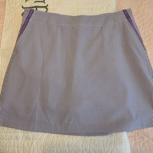 Seersucker Golf Skirt